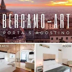 Art - Porta Agostino , Bergamo Italia